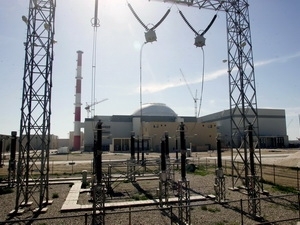 Toàn cảnh nhà máy điện hạt nhân Busher của Iran.